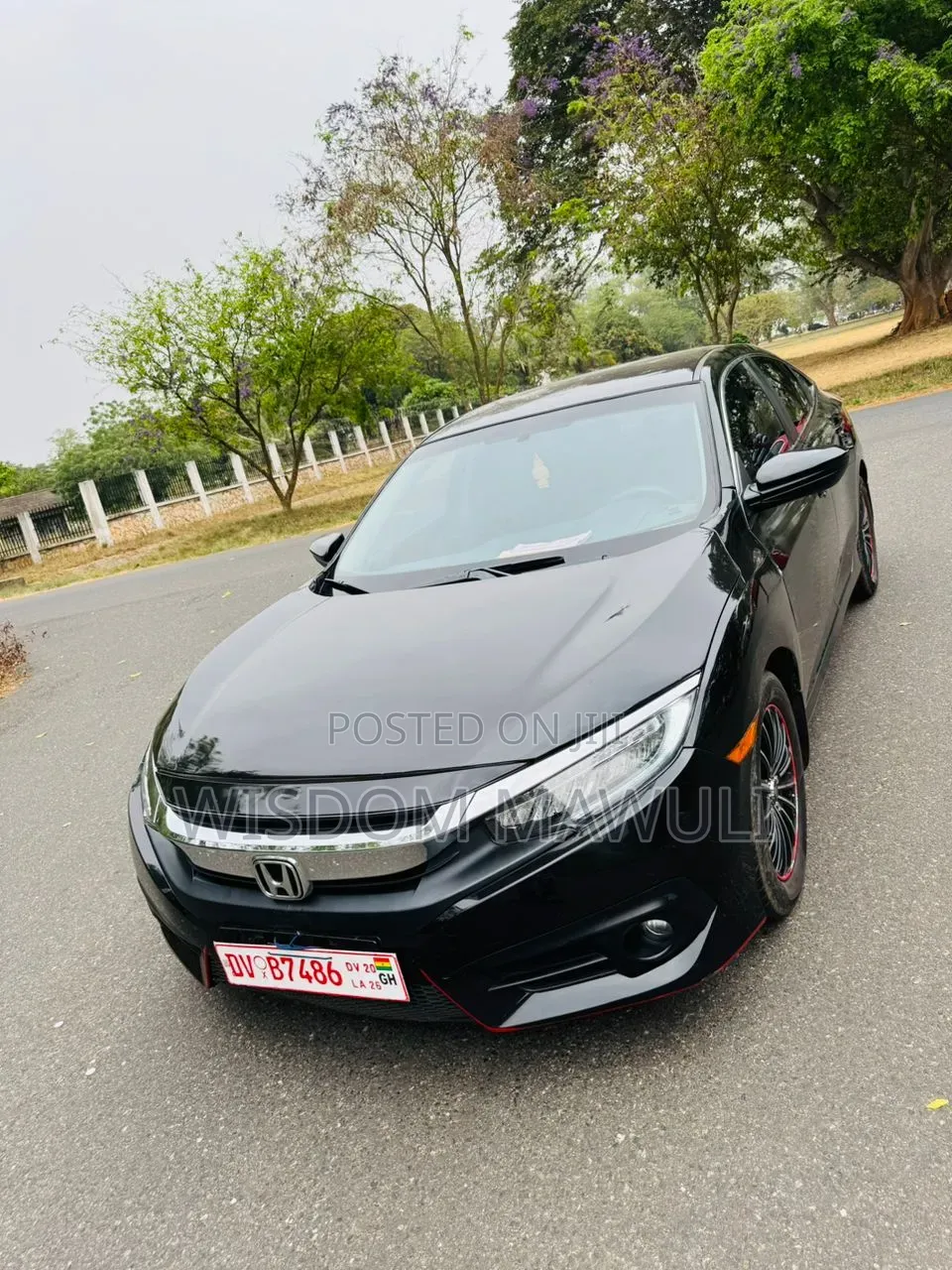 Honda Civic LX 2dr Coupe (2.0L 4cyl) 2016 Black