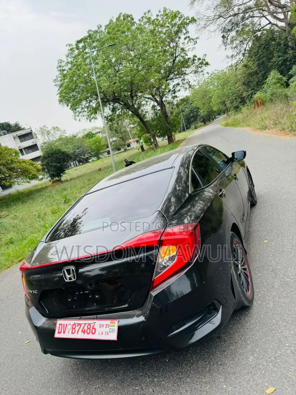 Honda Civic LX 2dr Coupe (2.0L 4cyl) 2016 Black