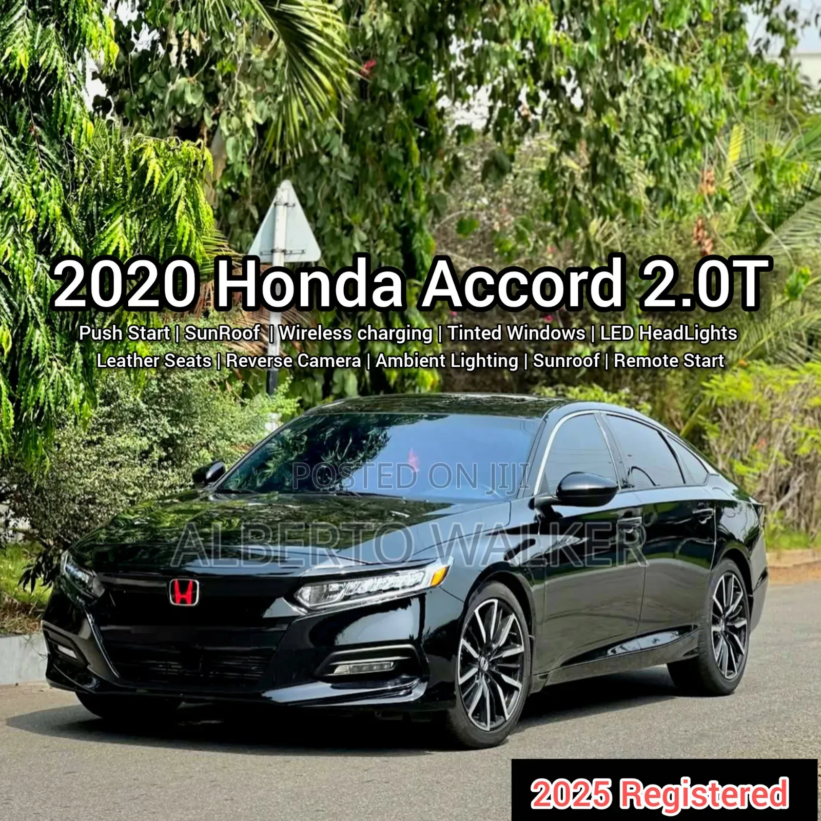 Honda Accord Sport 2.0T 2020 Black