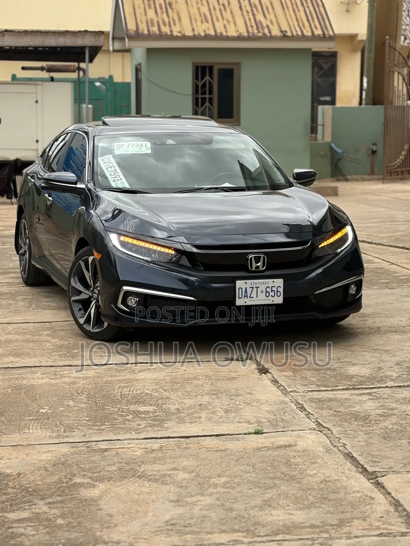 Honda Civic Touring Sedan 2020 Blue
