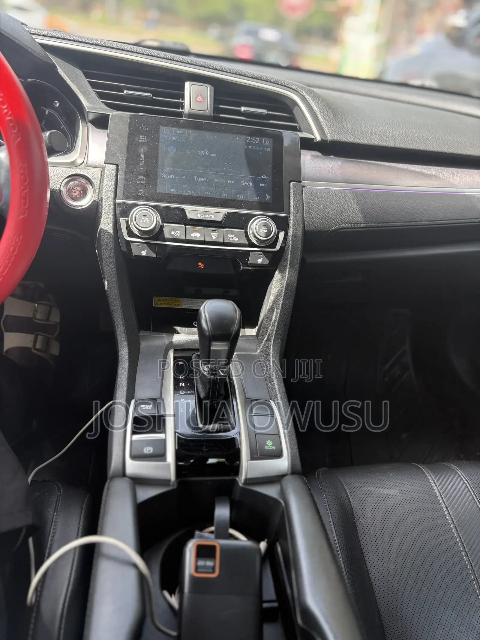 Honda Civic Touring 4dr Sedan (1.5L 4cyl) 2017 Gray