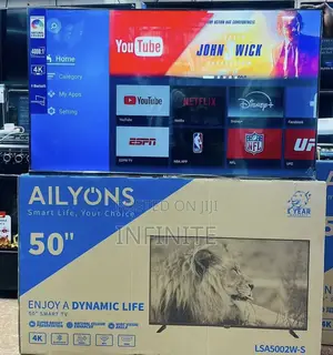 50 Inch Ailyons Smart Tv
