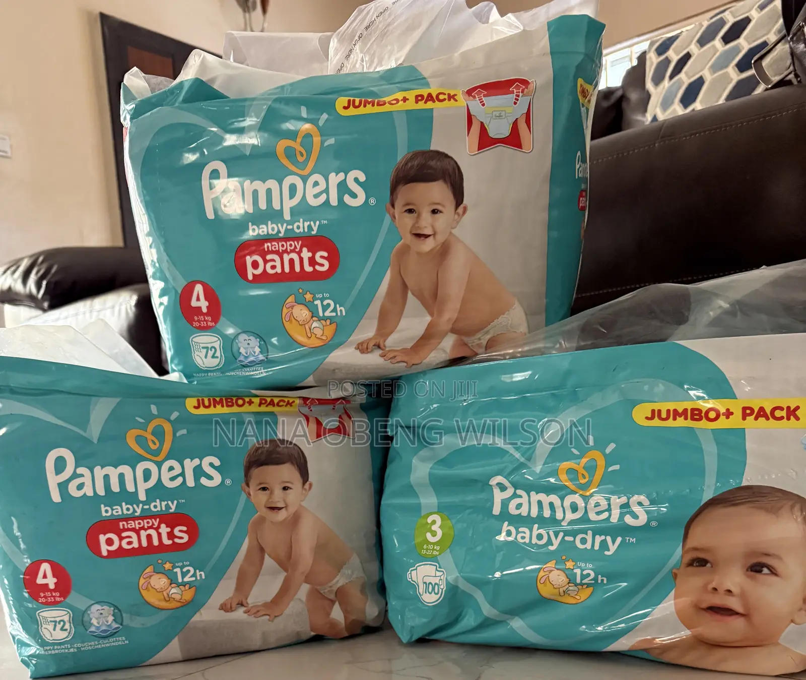 Pampers Jumbo+ Pack