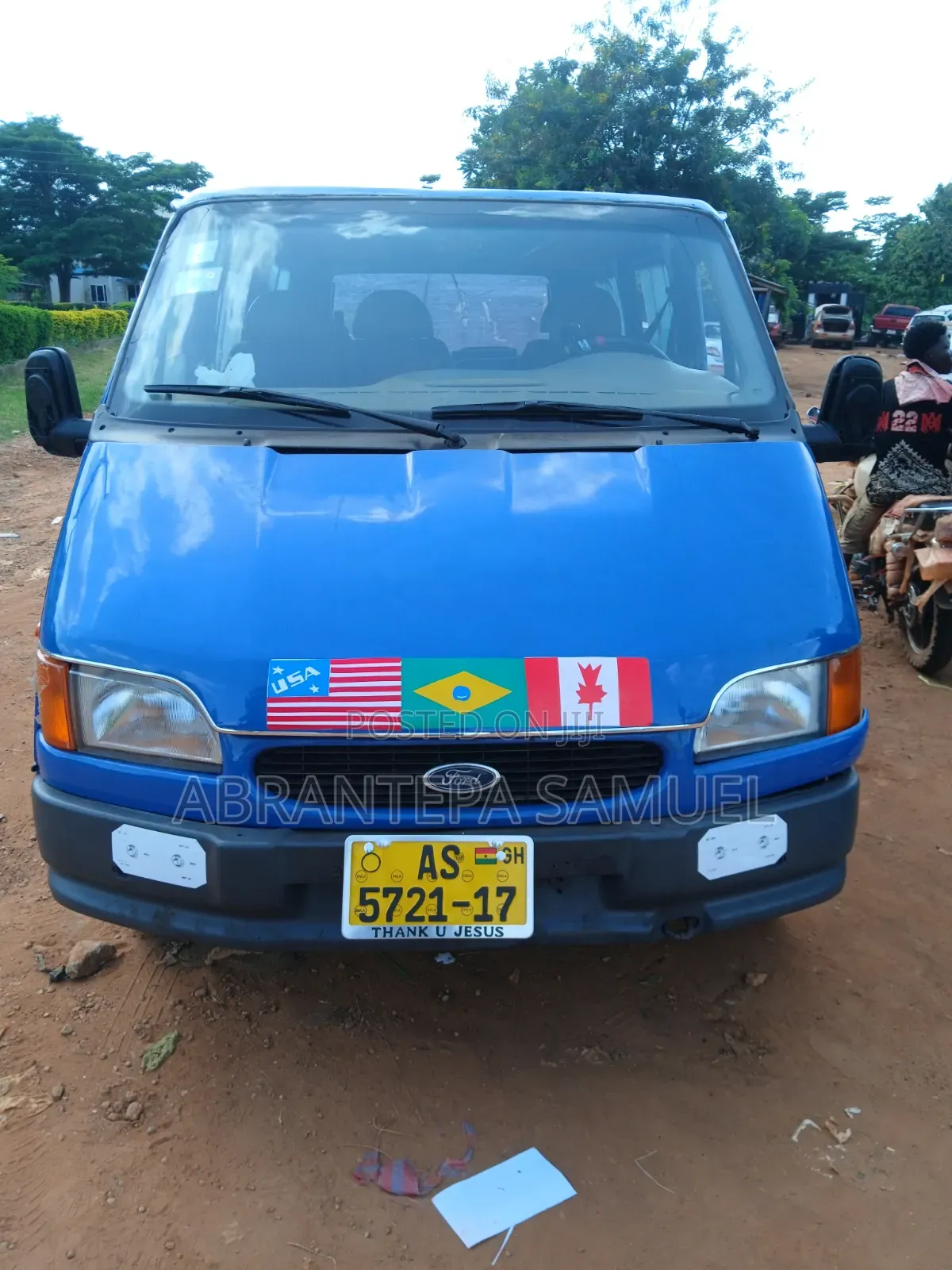 Ford Transit 2017 Blue