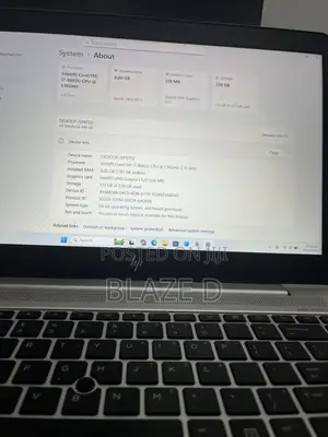 Laptop HP EliteBook 840 G6 8GB Intel Core i7 SSD 256GB