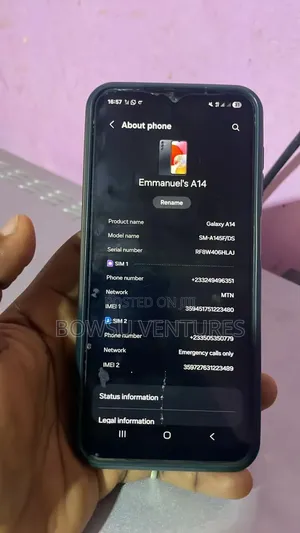 Samsung Galaxy A14 5G 64 GB Black