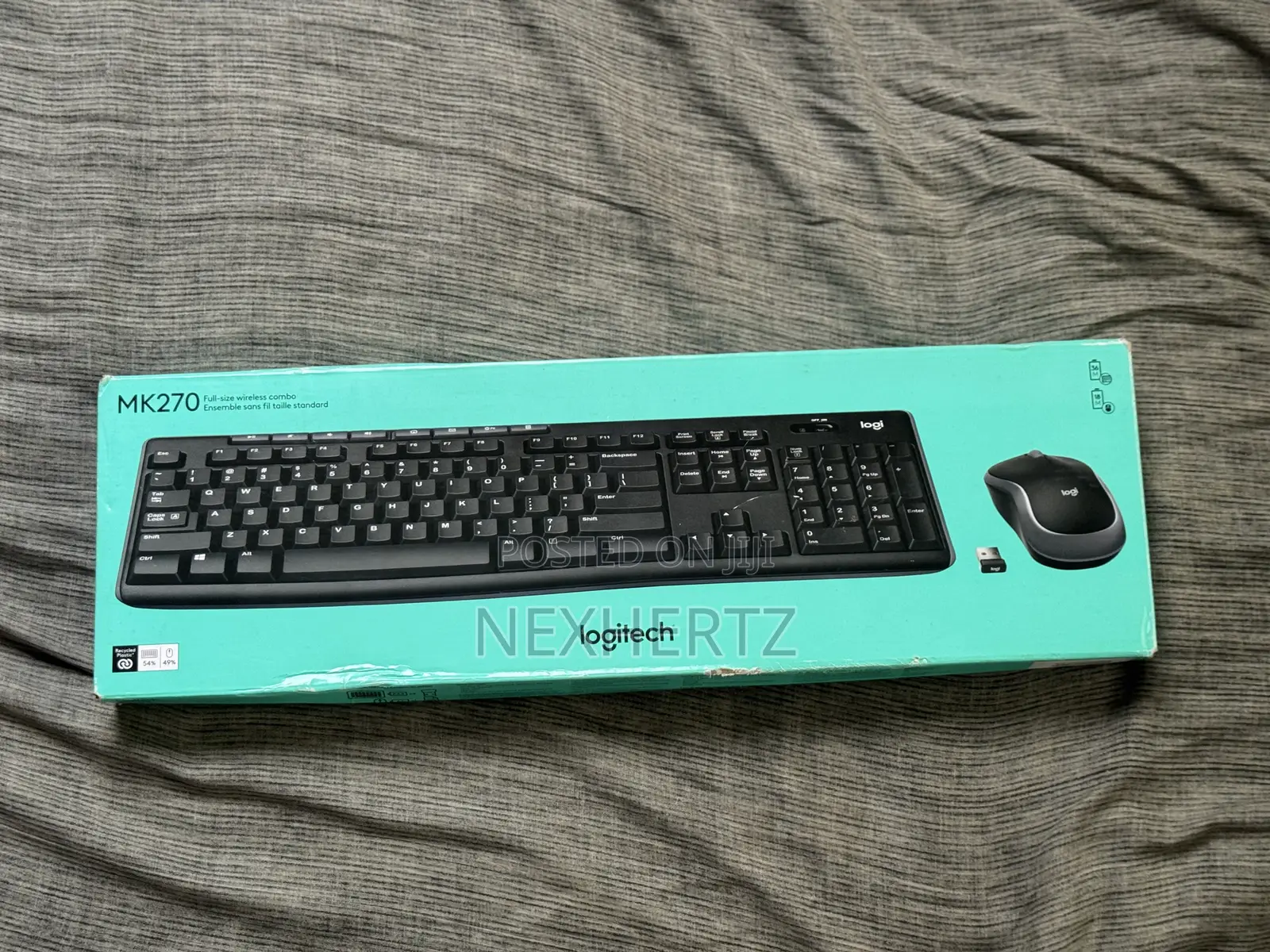 Logitech Mk270 Wireless Keyboard and Mouse Combo