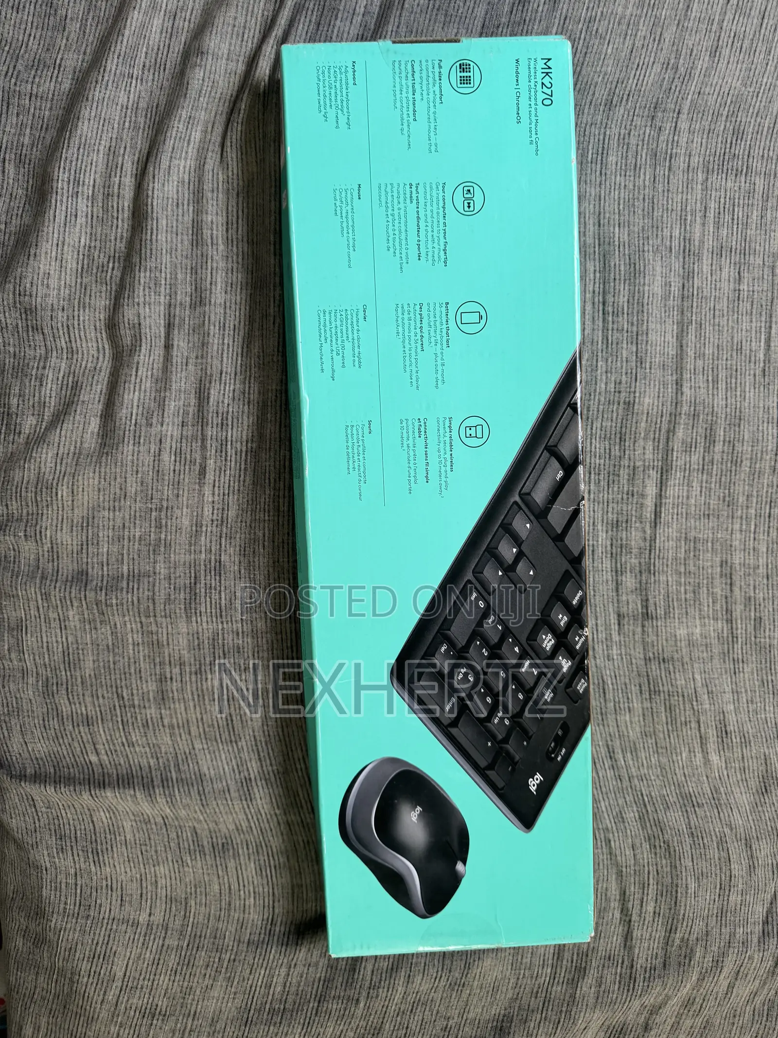 Logitech Mk270 Wireless Keyboard and Mouse Combo