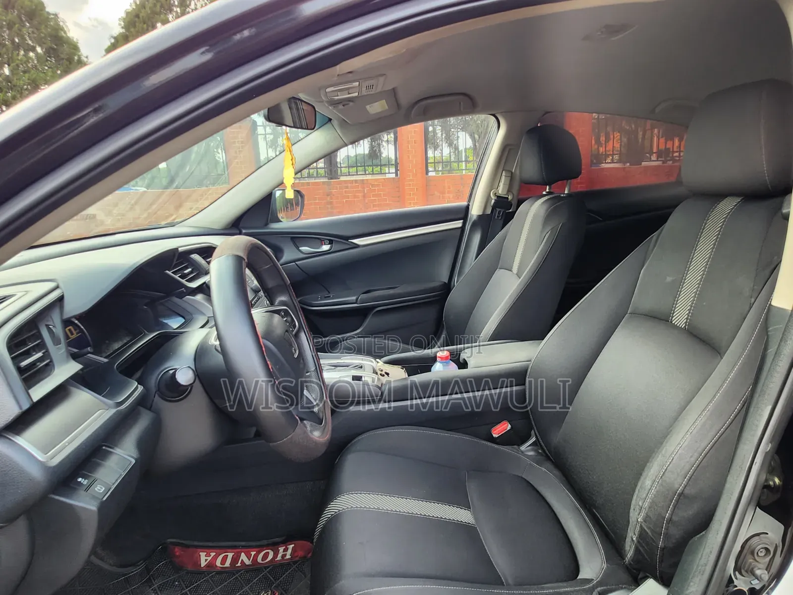 Honda Civic LX 2dr Coupe (2.0L 4cyl) 2016 Black