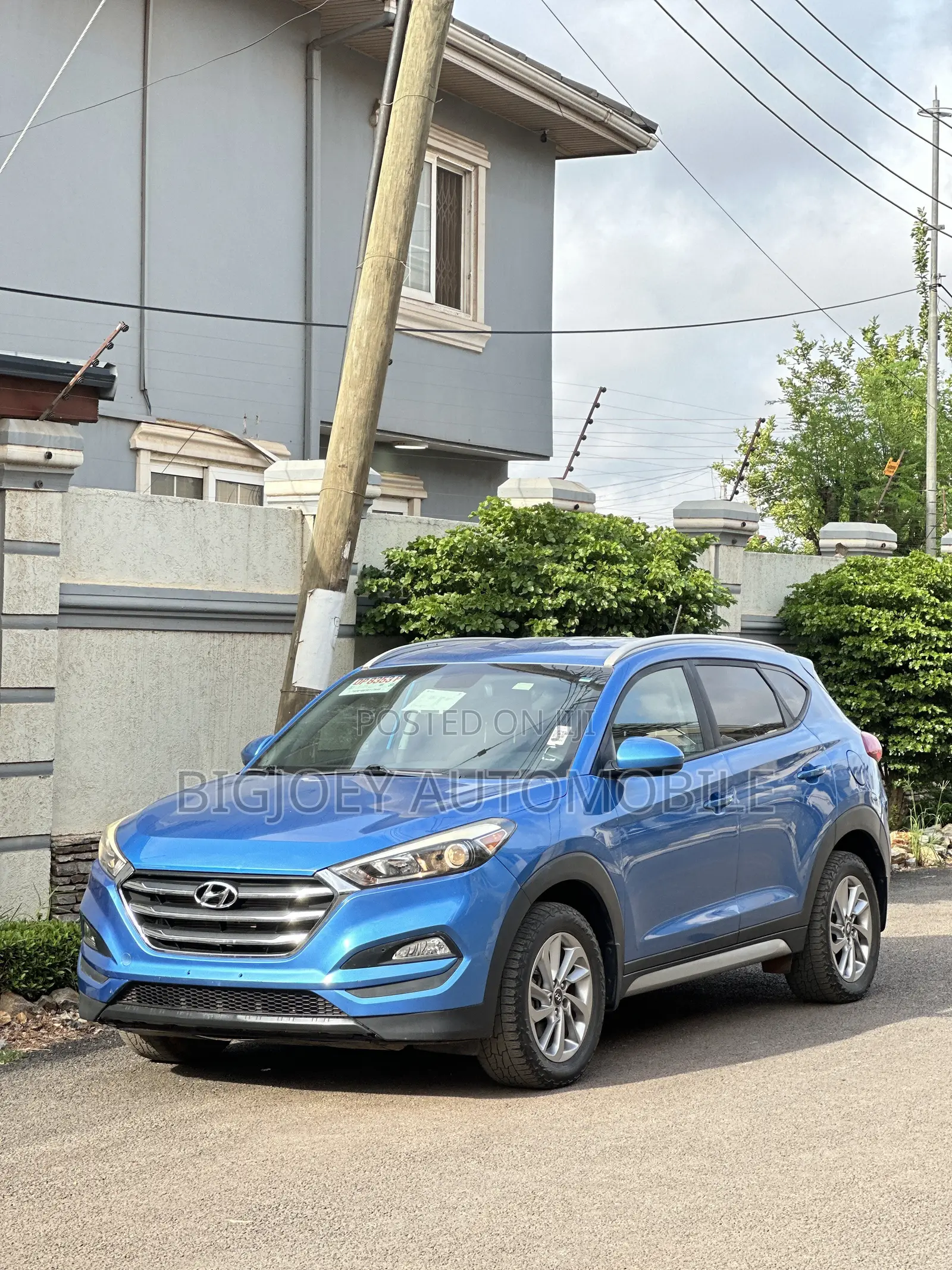 Hyundai Tucson 2017 Blue