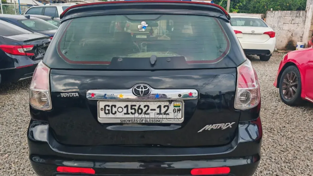 Toyota Matrix XR Hatchback FWD (1.8L 4cyl 4A) 2007 Black
