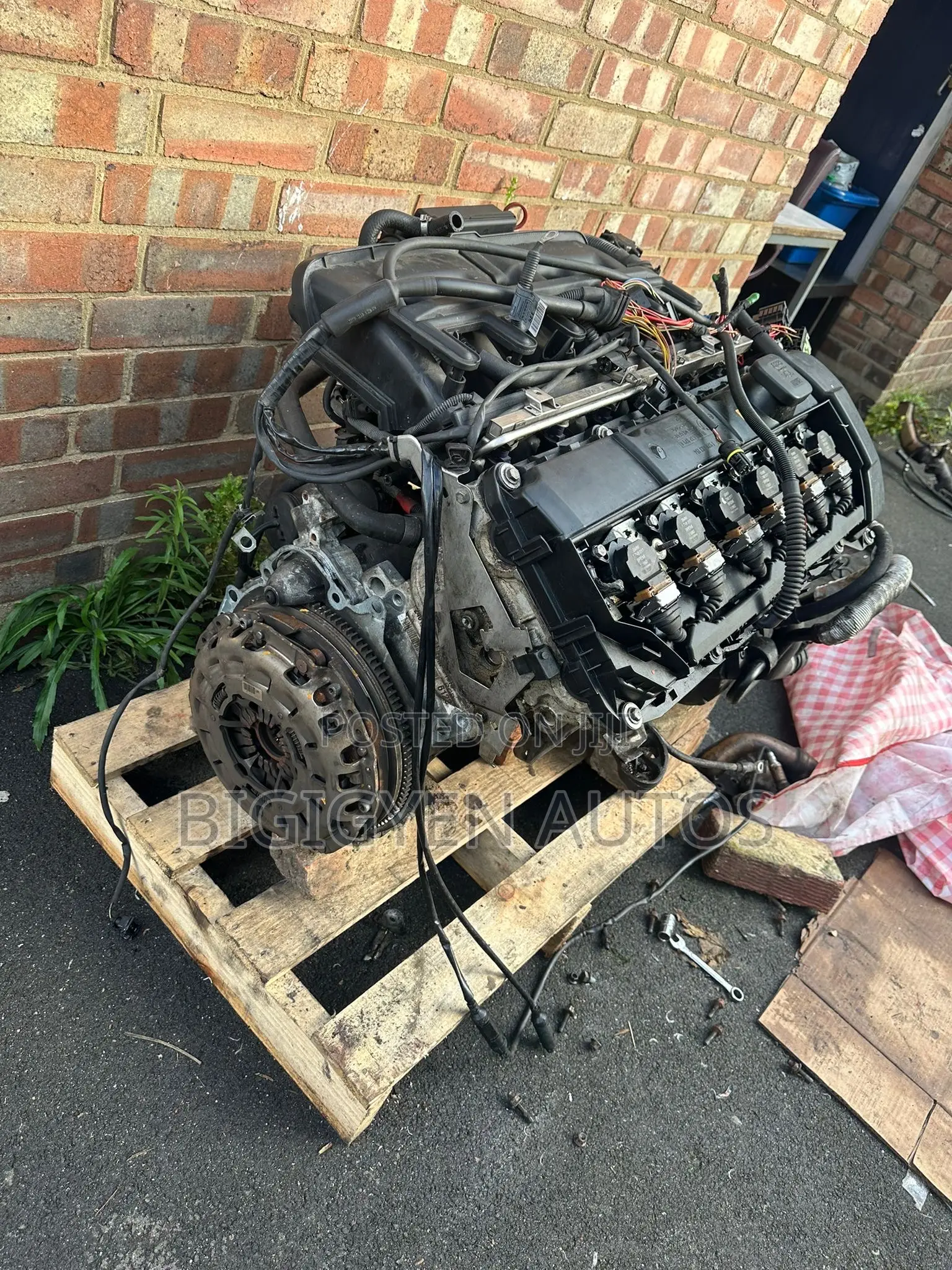 Bmw M54 2.2, 2.5 And 3.0 Engine With Wires And Control Board