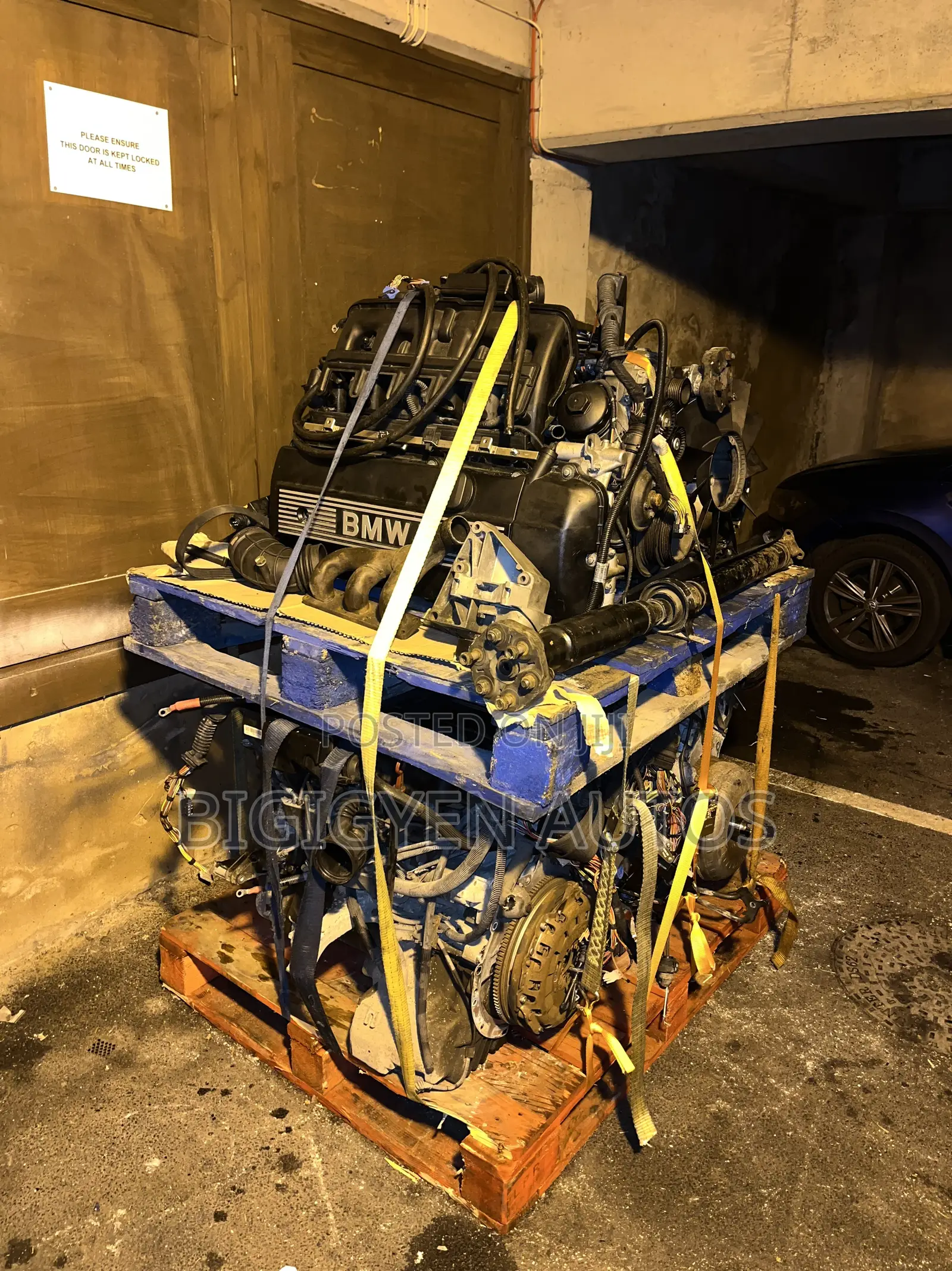 Bmw M54 2.2, 2.5 And 3.0 Engine With Wires And Control Board