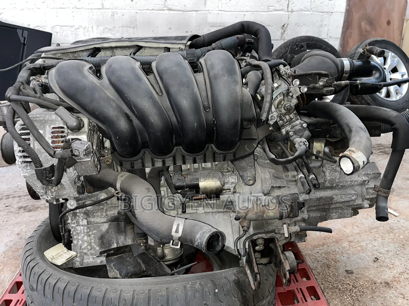 Toyota Yaris Corolla Engine Gearbox With Wires Control Board.