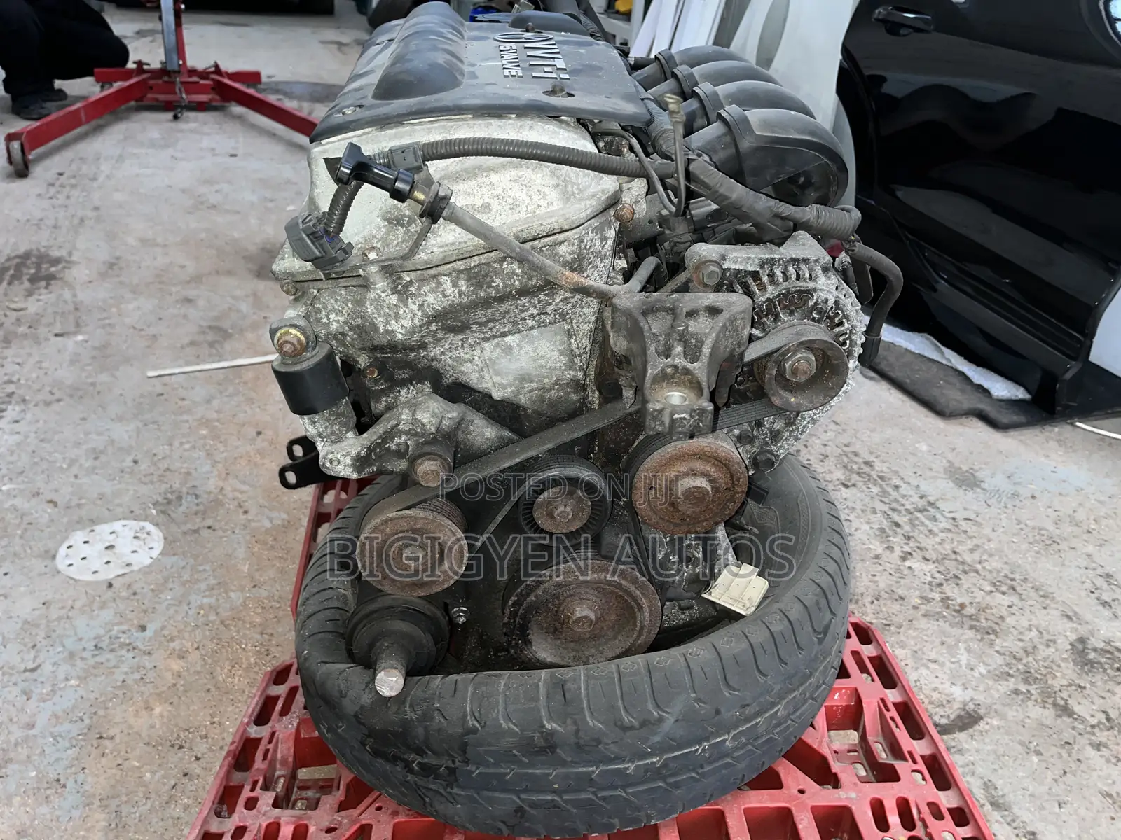 Toyota Yaris Corolla Engine Gearbox With Wires Control Board.