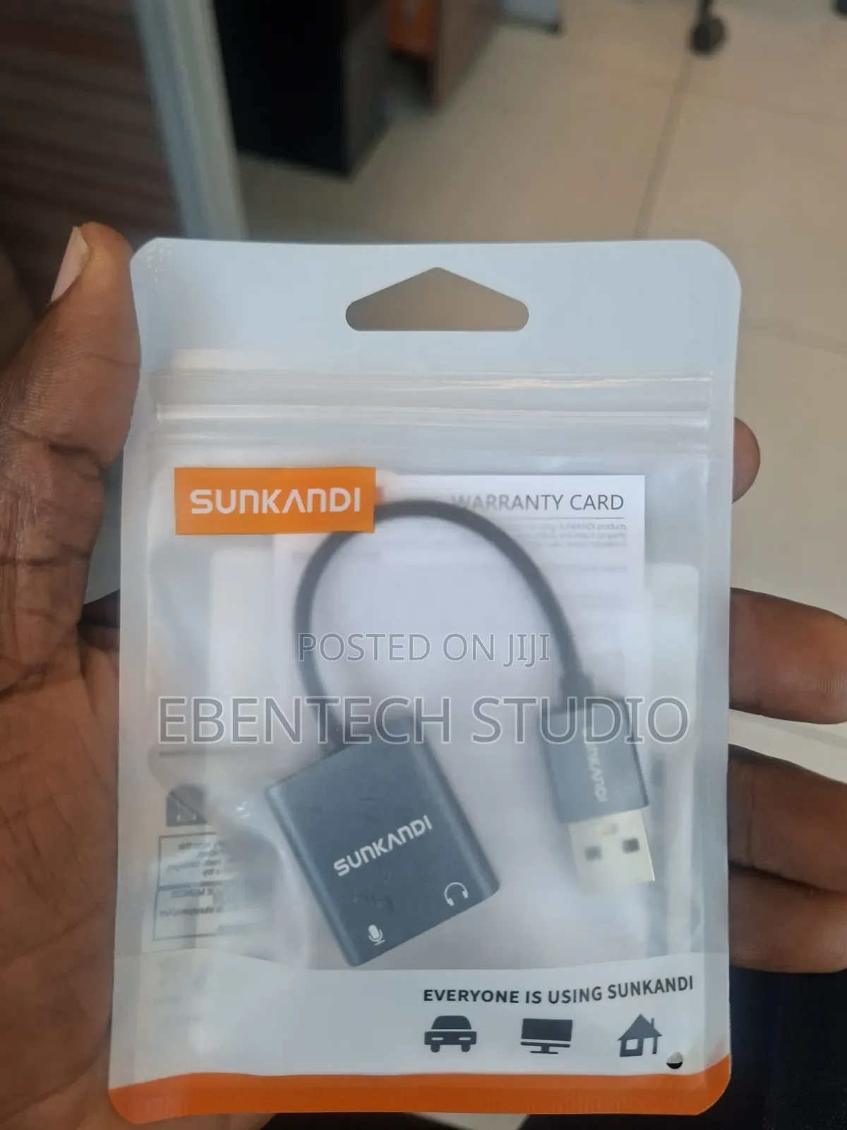 Usb Sound Card Microphone and Headphone