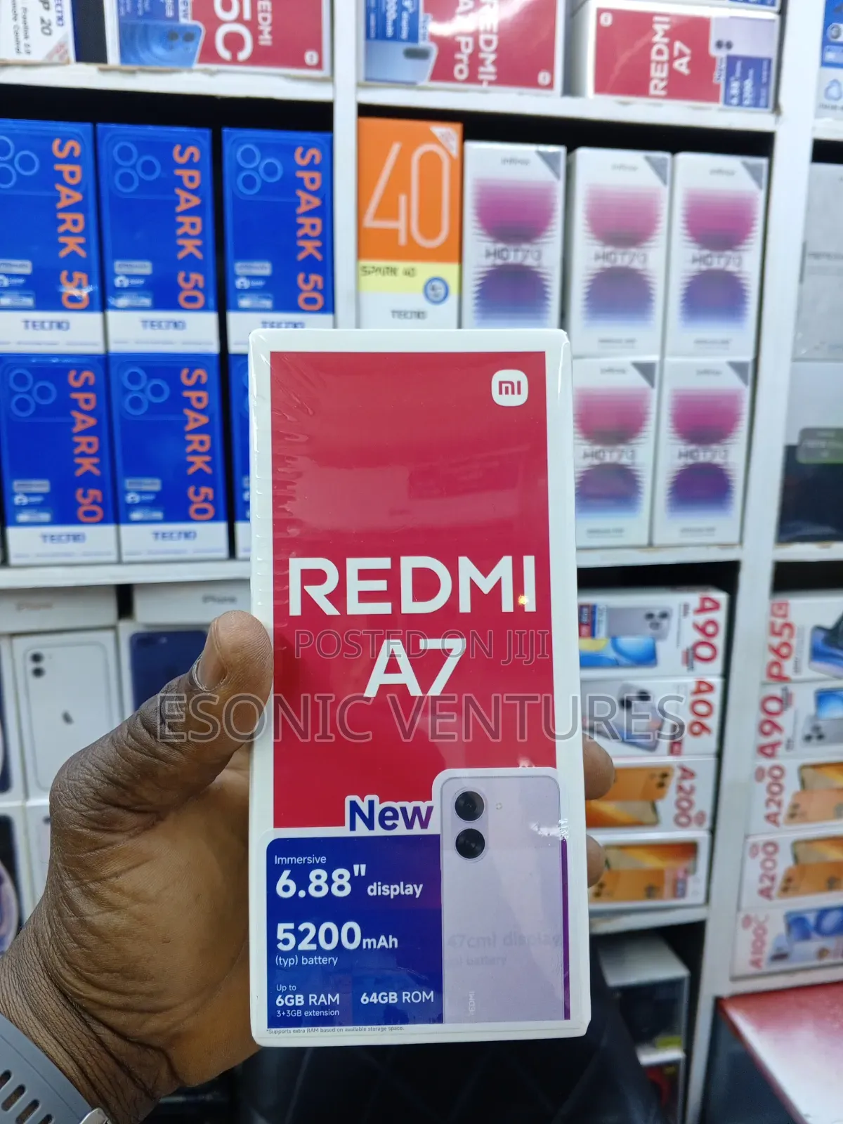 New Xiaomi Redmi A7 Pro 64 GB Black
