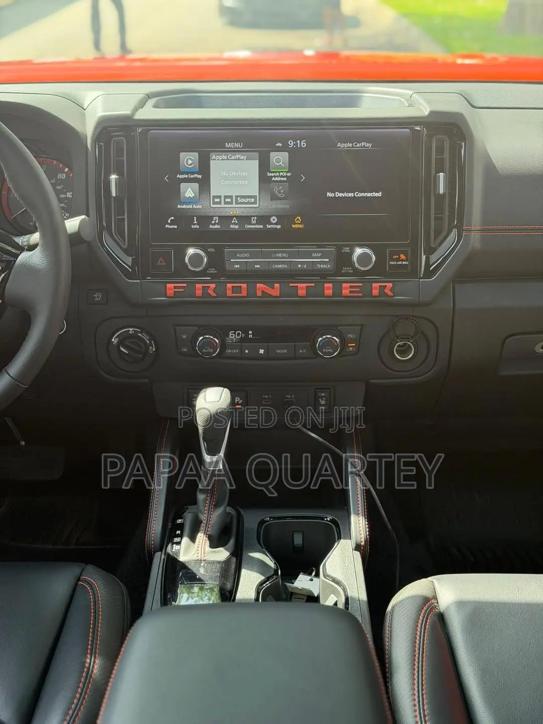 Nissan Frontier 2025 Orange