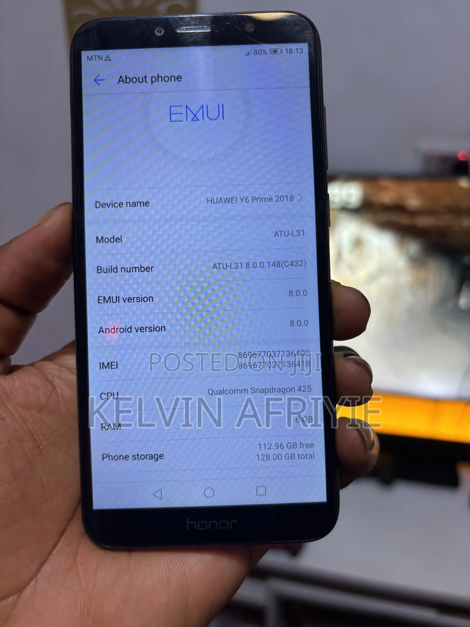 Huawei Y9s 128 GB Blue