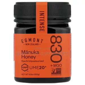 Egmont, Manuka Honey, Medical Grade, Umf 20+, Mgo 830+, 250g