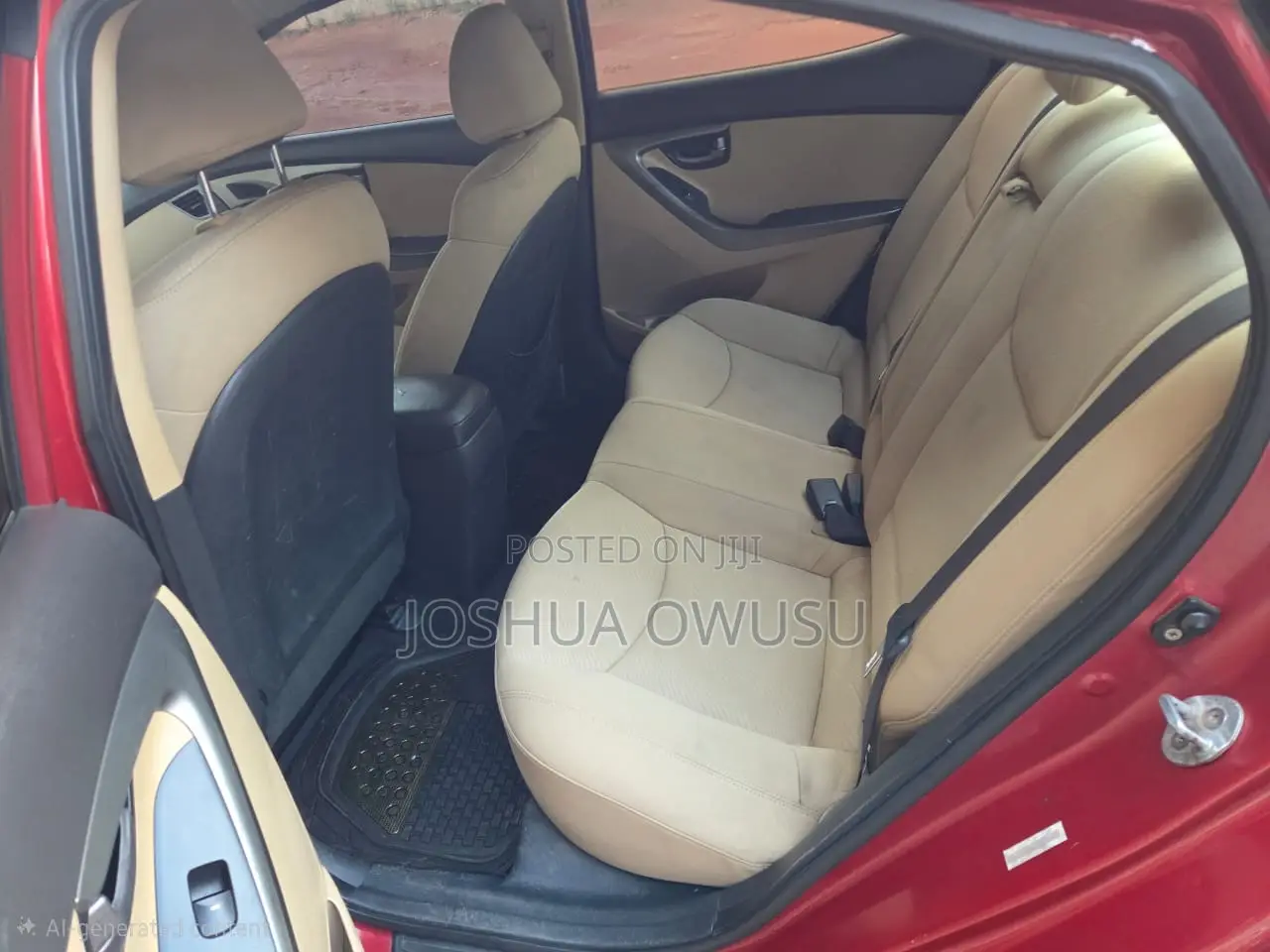 Hyundai Elantra GLS Sedan FWD (1.8L 4cyl 6A) 2013 Red