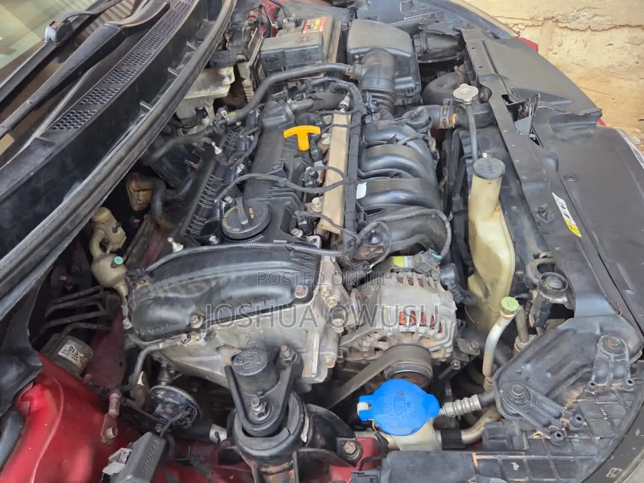 Hyundai Elantra GLS Sedan FWD (1.8L 4cyl 6A) 2013 Red