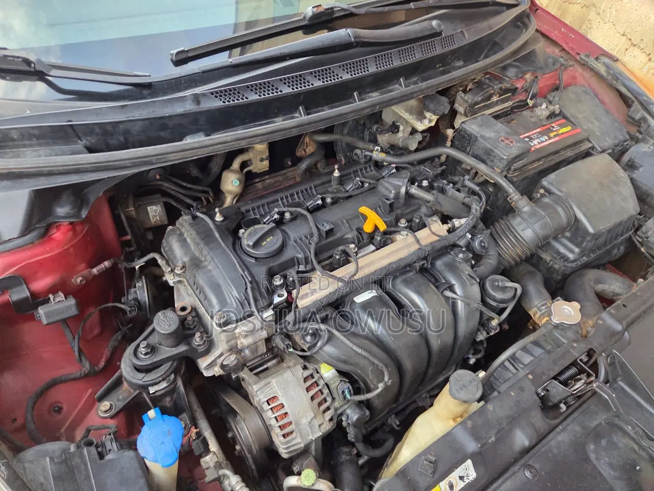 Hyundai Elantra GLS Sedan FWD (1.8L 4cyl 6A) 2013 Red
