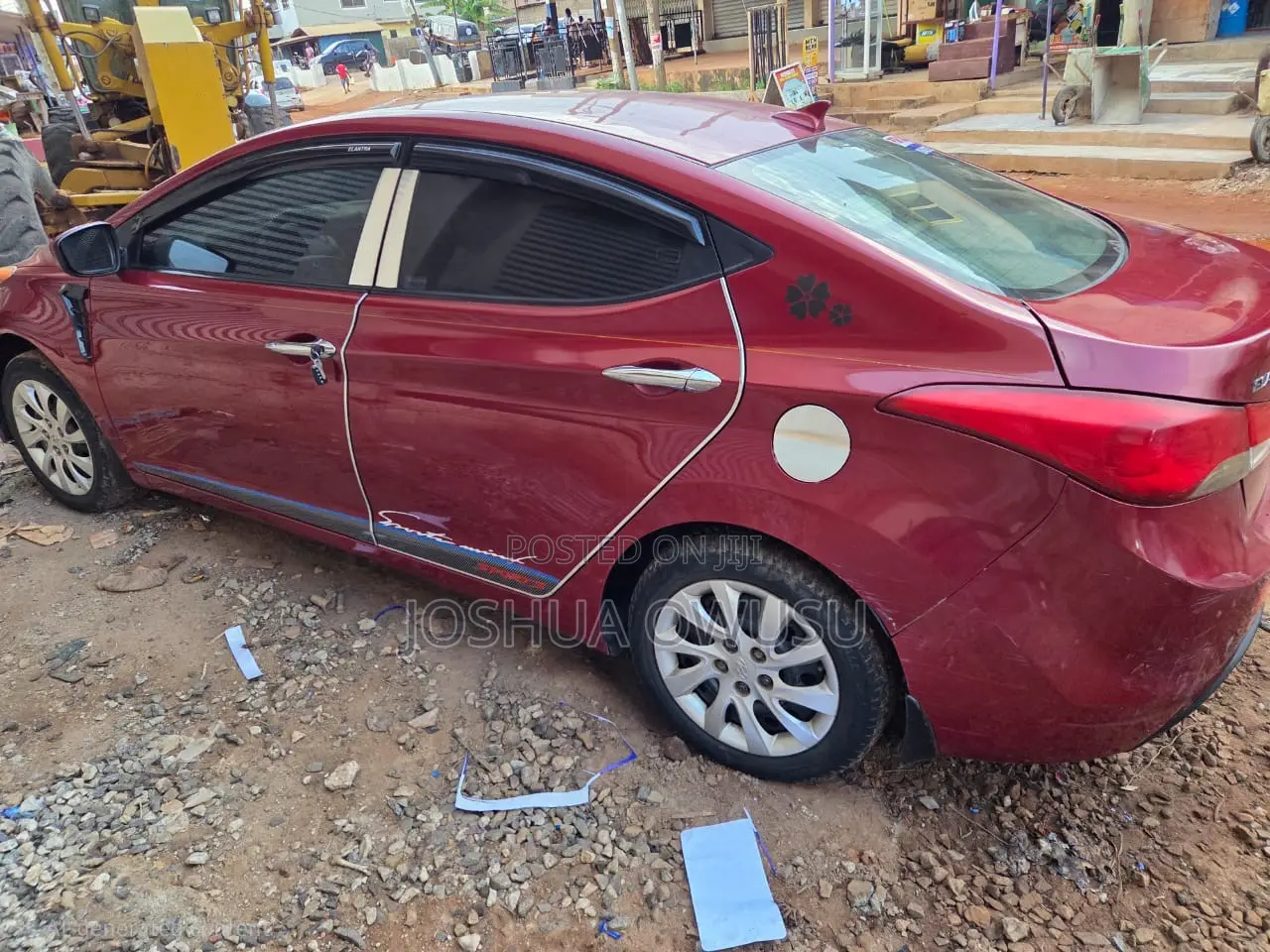 Hyundai Elantra GLS Sedan FWD (1.8L 4cyl 6A) 2013 Red