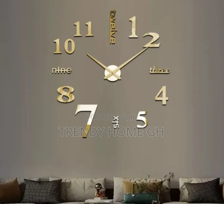 Diy 3d Wall Clock
