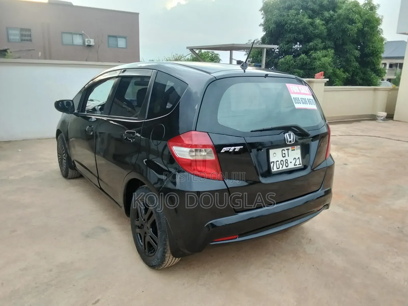 Honda Fit Automatic 2010 Black