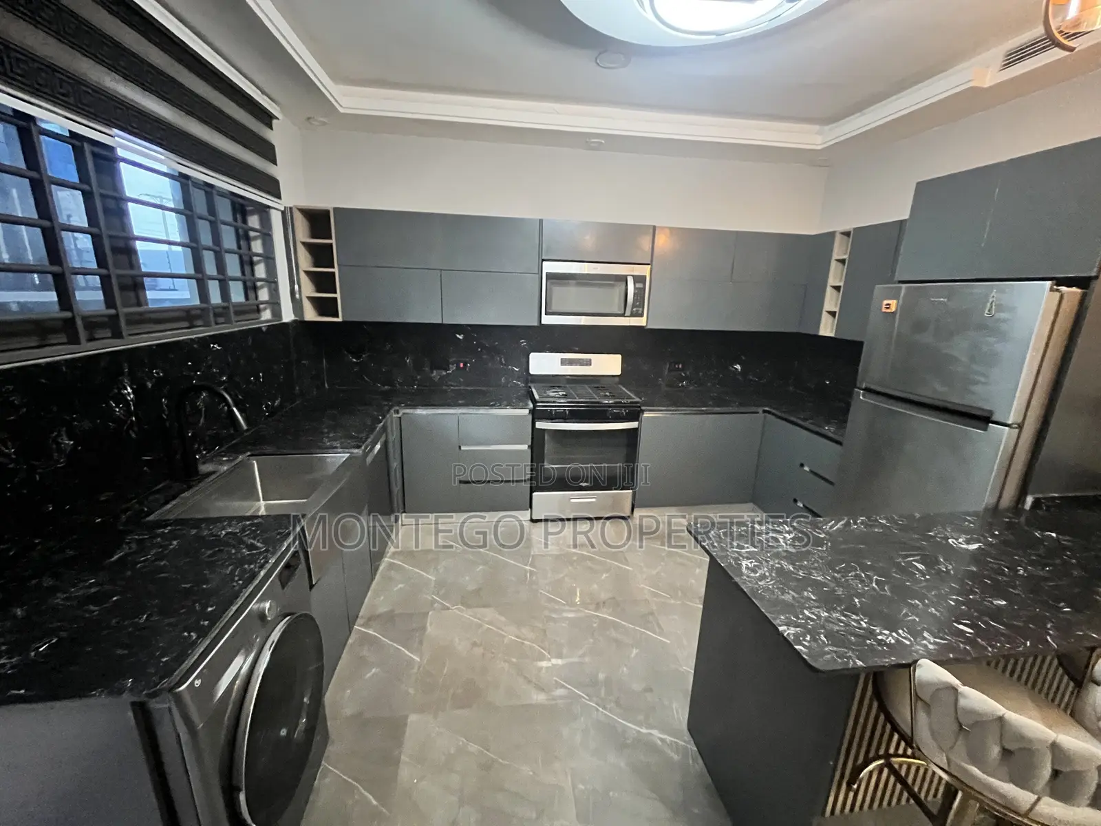 Furnished 4bdrm House in East Airport, Tseaddo for rent