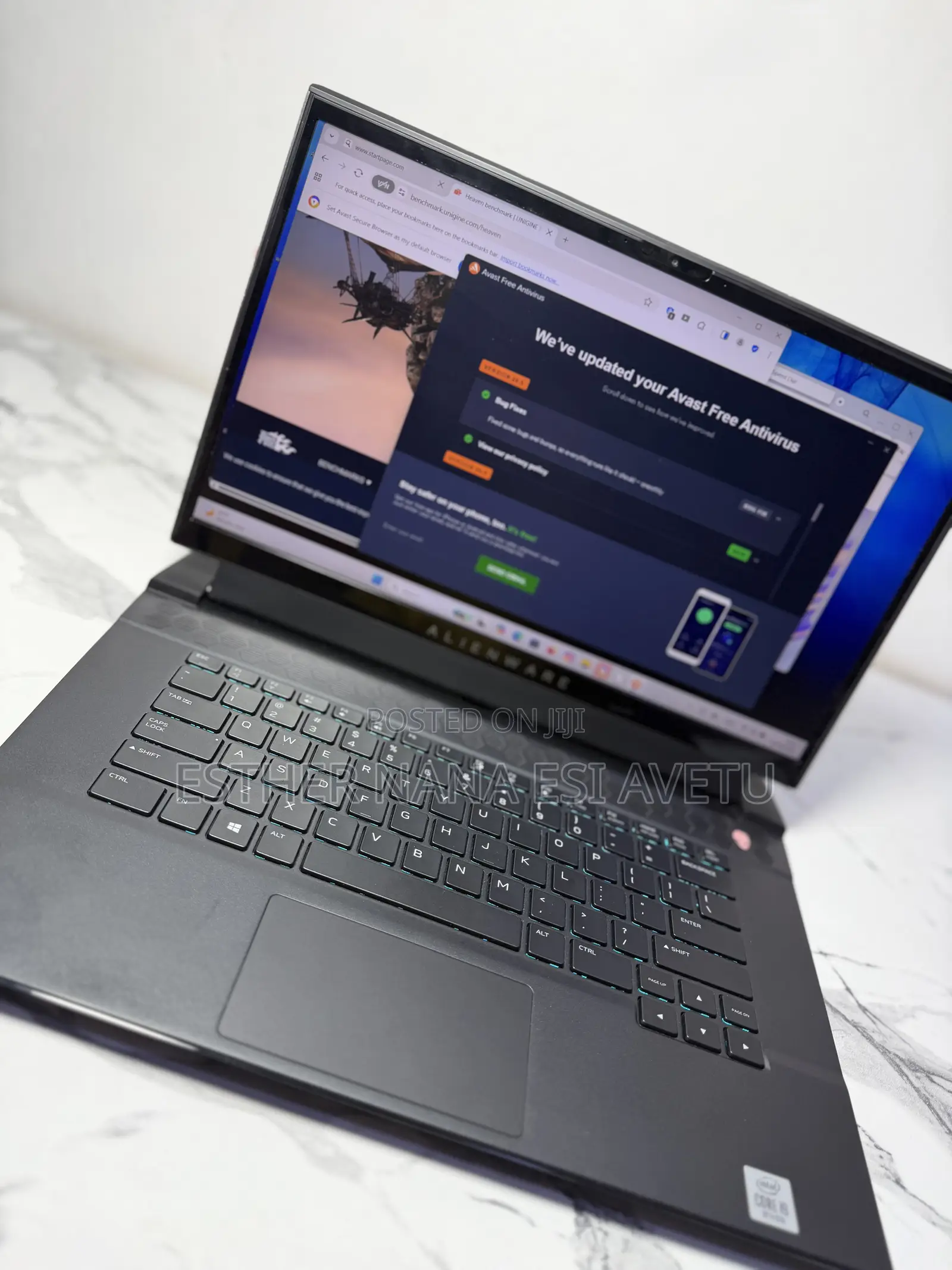 Laptop Alienware M15 r3 32GB Intel Core i9 SSD 1T