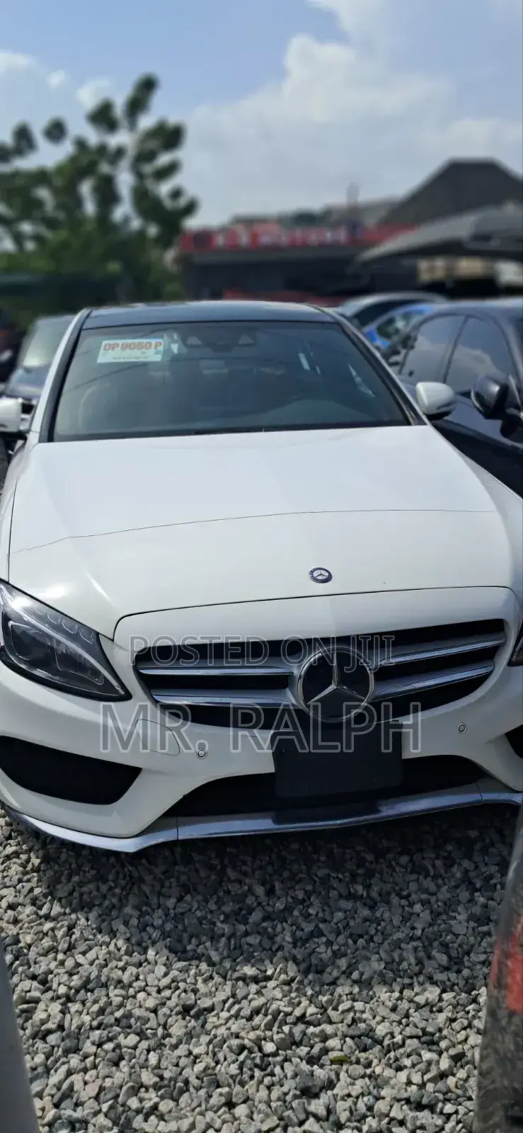 Mercedes-Benz C400 2017 White