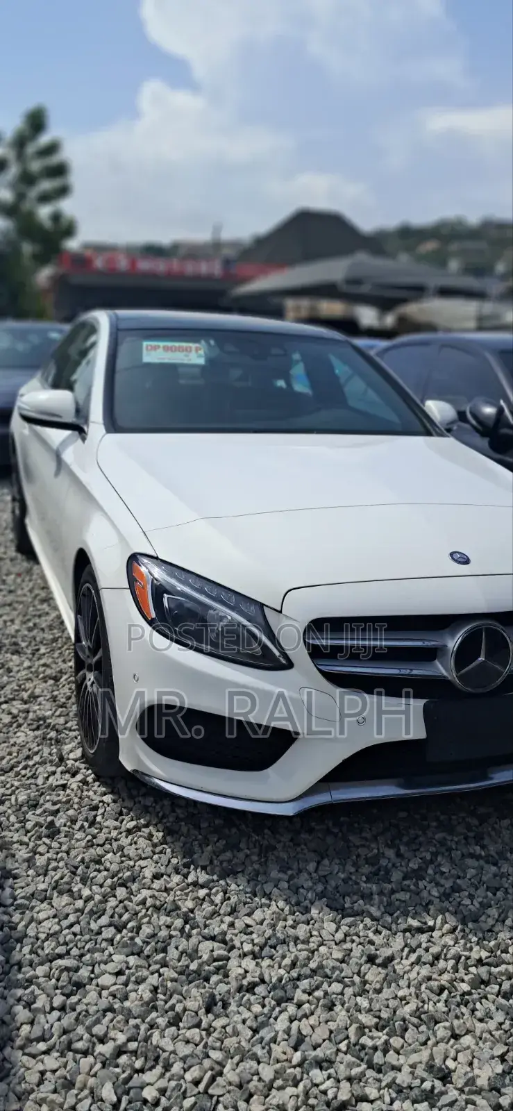 Mercedes-Benz C400 2017 White