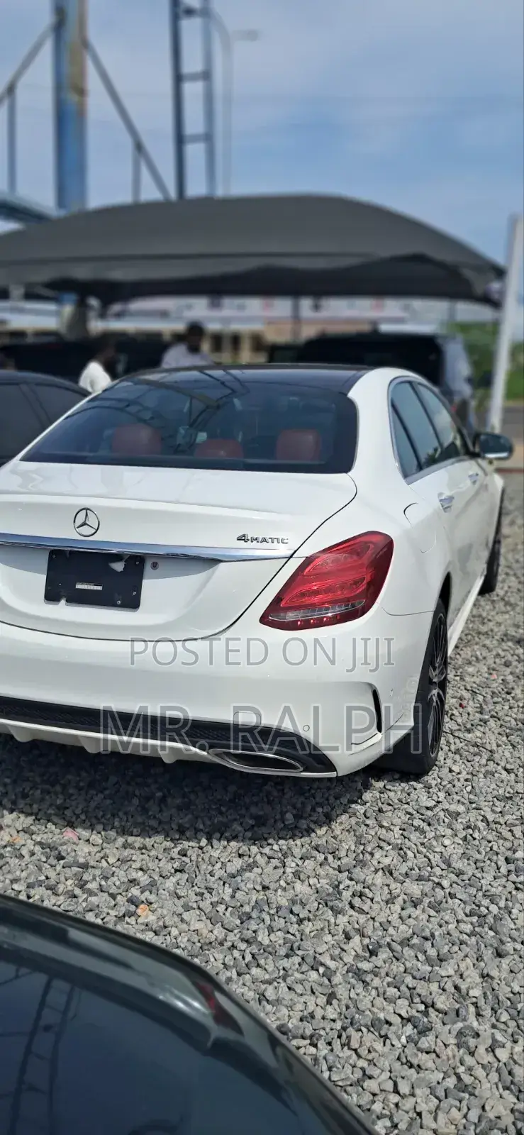 Mercedes-Benz C400 2017 White