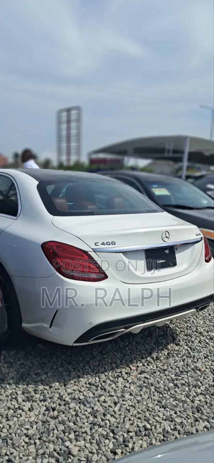Mercedes-Benz C400 2017 White