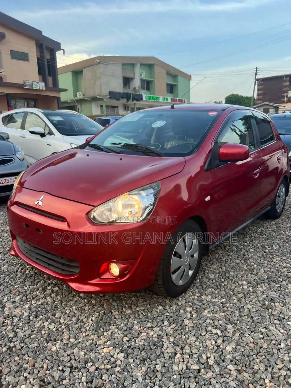 Mitsubishi Mirage DE 4dr Hatchback (1.2L 3cyl CVT) 2014 Red