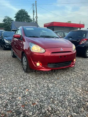 Mitsubishi Mirage DE 4dr Hatchback (1.2L 3cyl CVT) 2014 Red
