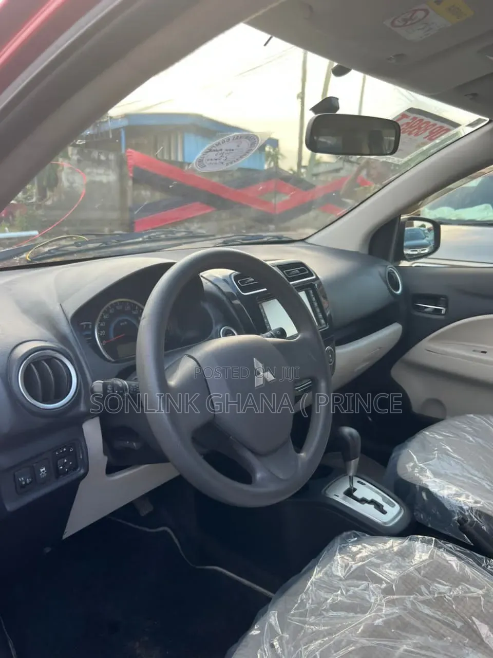 Mitsubishi Mirage DE 4dr Hatchback (1.2L 3cyl CVT) 2014 Red