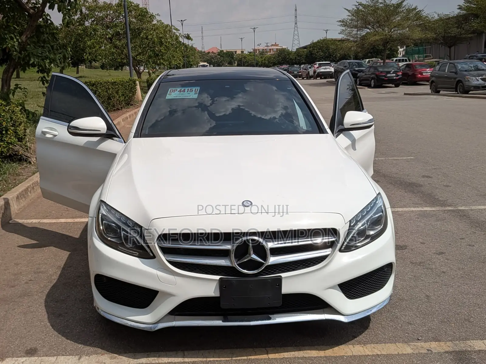 Mercedes-Benz C300 Sport 4Matic Sedan AWD (2.0L 4cyll 7A) 2016 White
