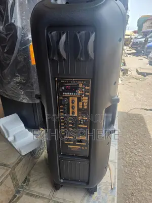 J J 15" Double Rechargeable Speaker