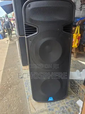 J J 15" Double Rechargeable Speaker