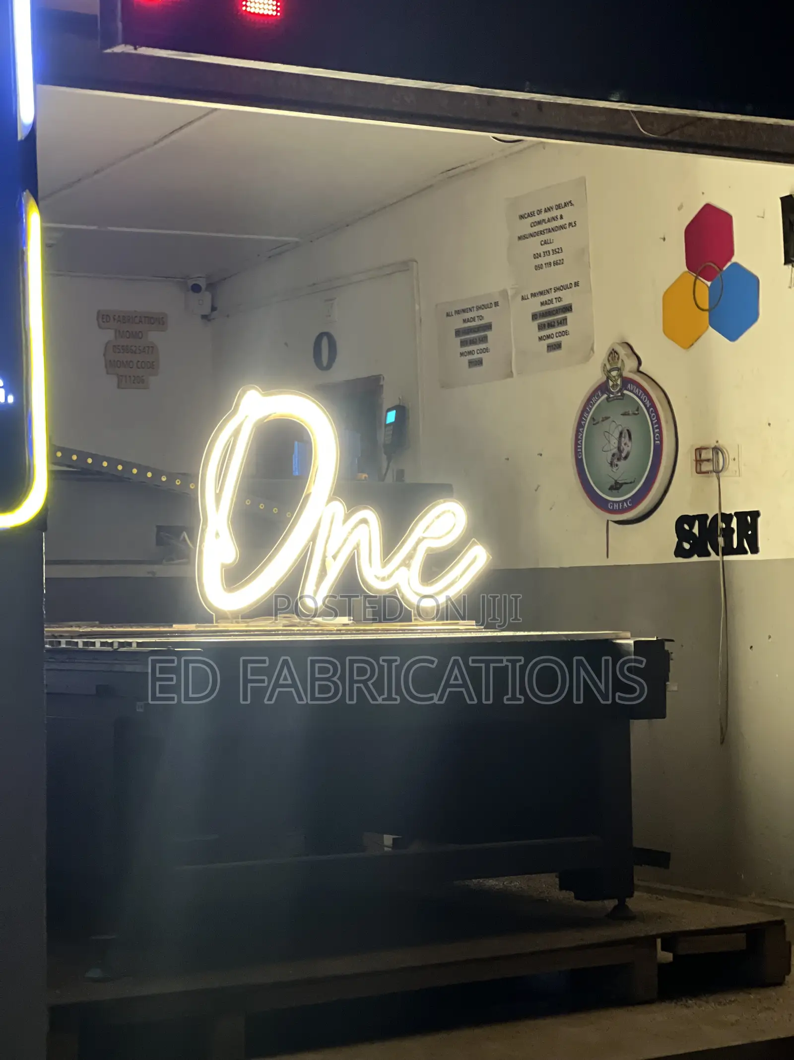 Birthday Neon Light