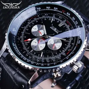 Forsining Luxury Skeleton Automatic Watch - Bold 50mm Large Dial