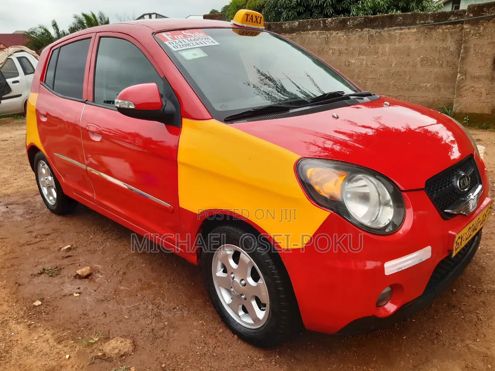 Kia Morning 2010 Red