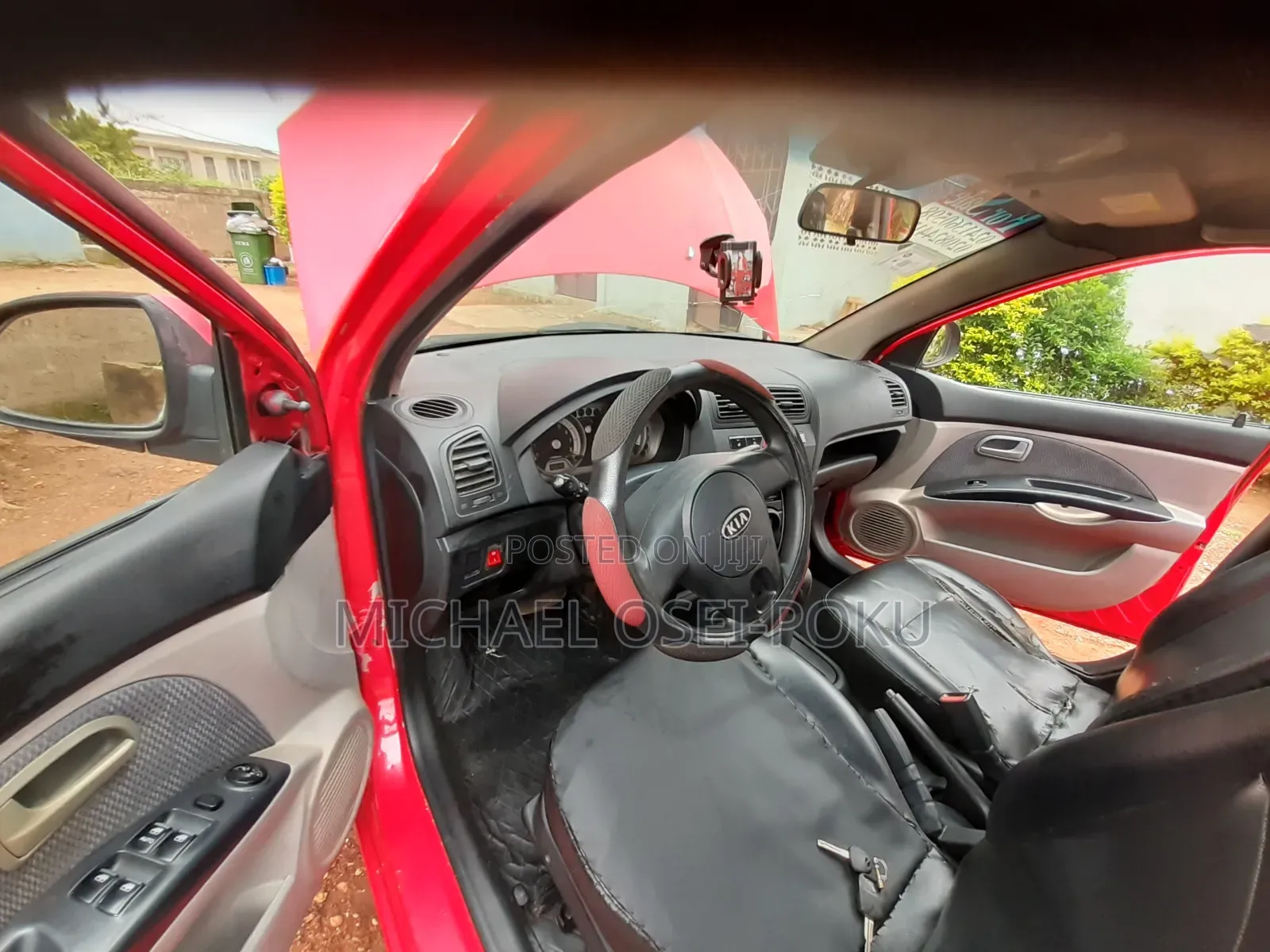 Kia Morning 2010 Red