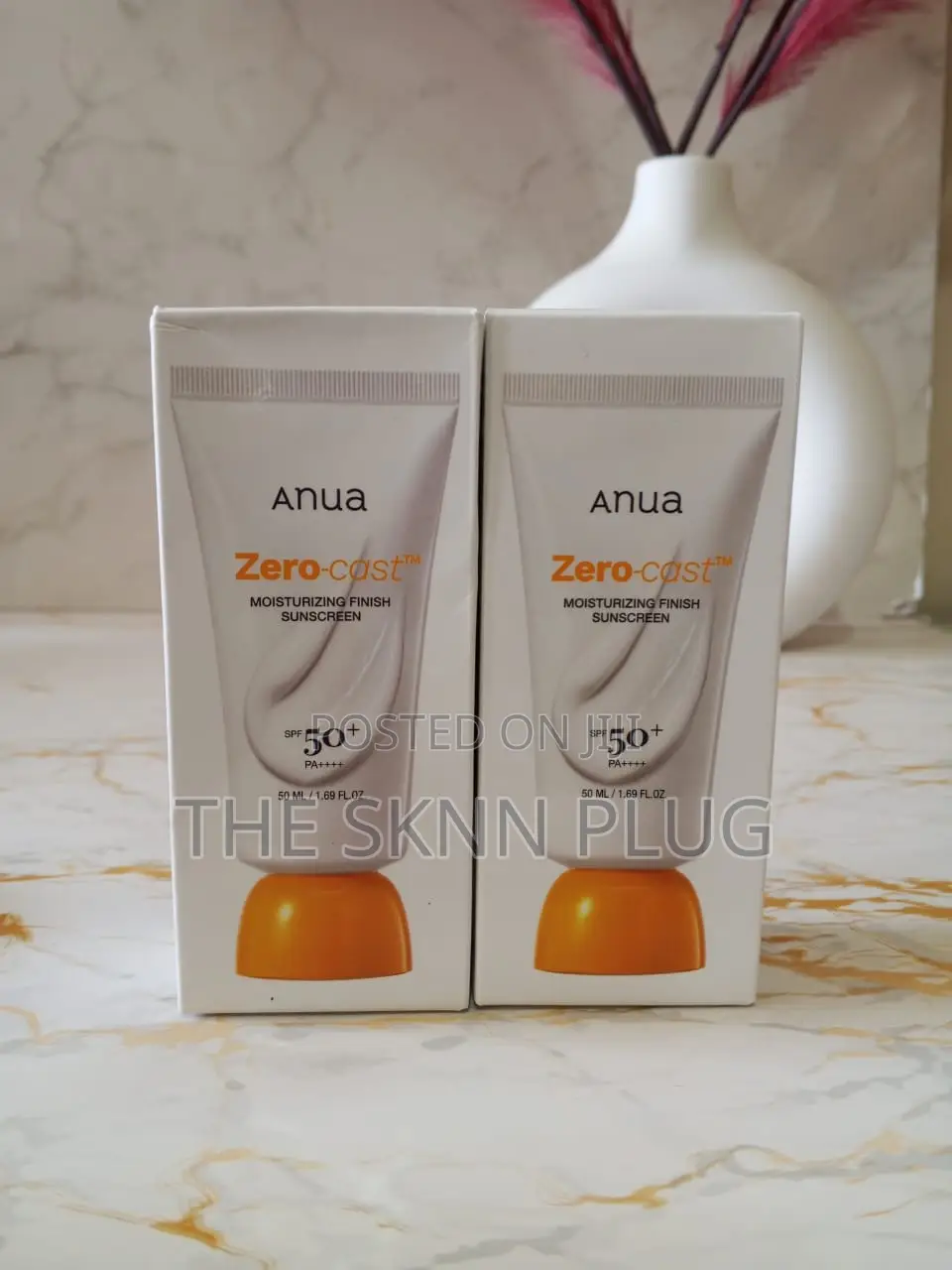 Anua Zero-Cast Moisturizing Finish Sunscreen SPF 5