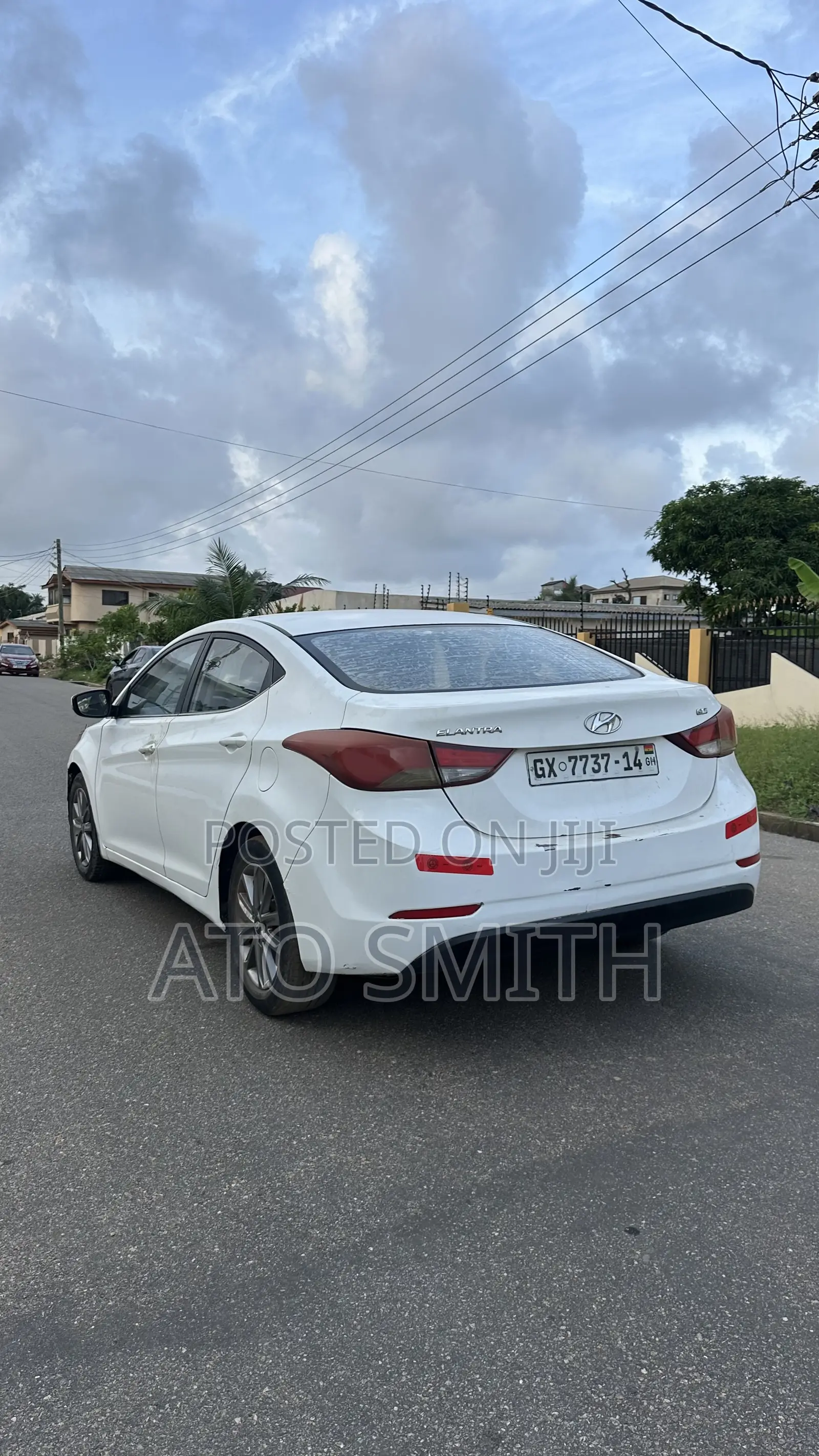 Hyundai Elantra 2014 White