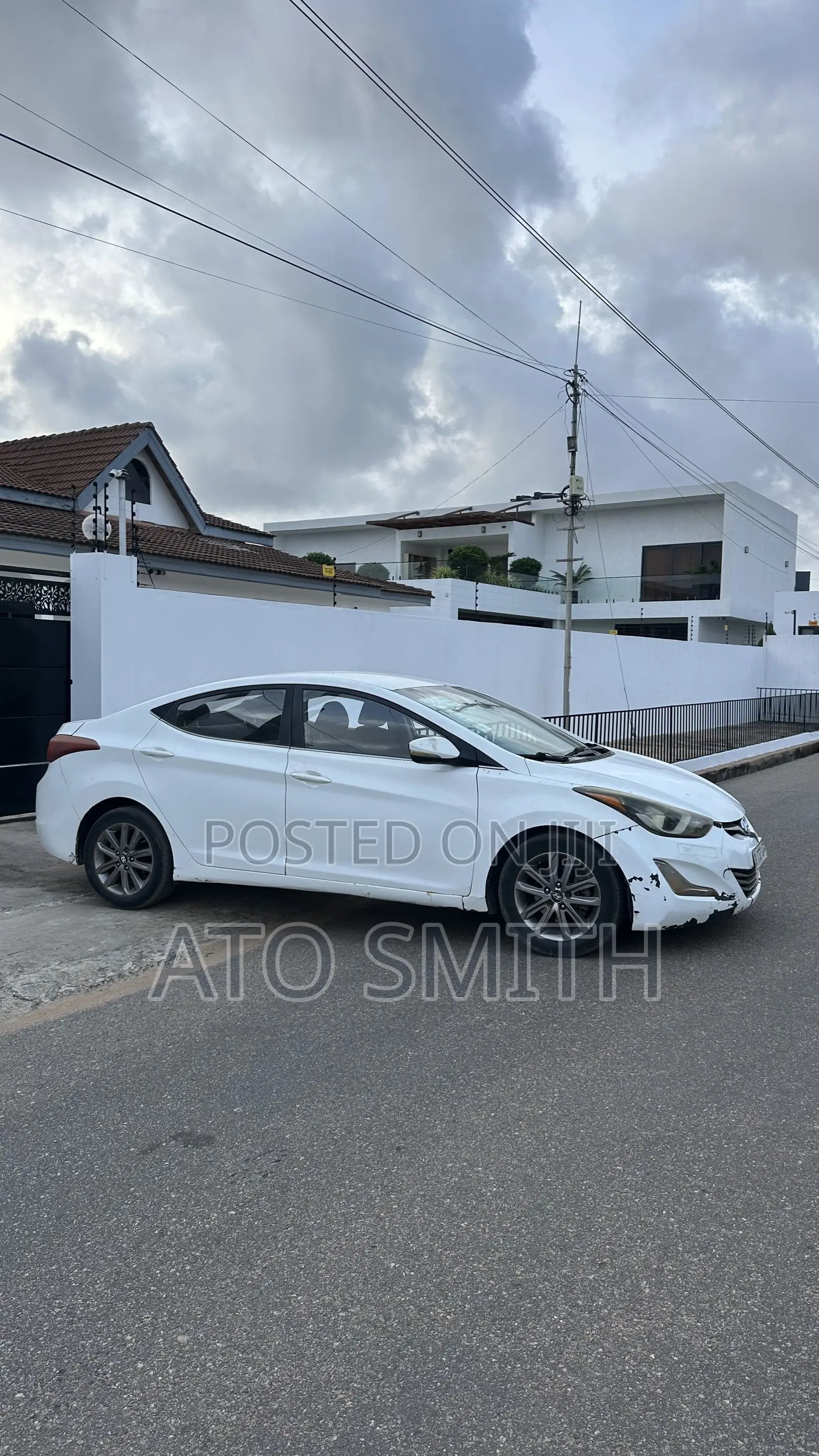 Hyundai Elantra 2014 White
