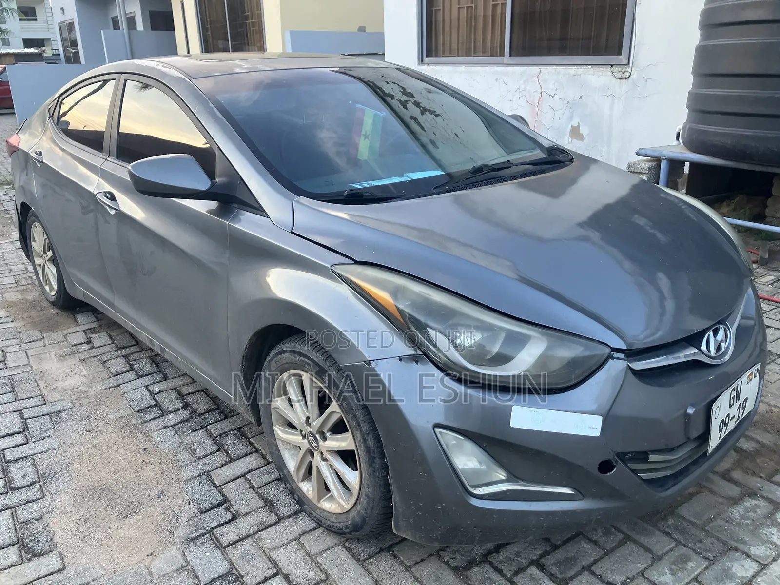 Hyundai Elantra 2013 Gray